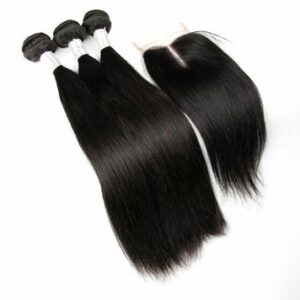4 Piece 4×4 Wig Set Platinum